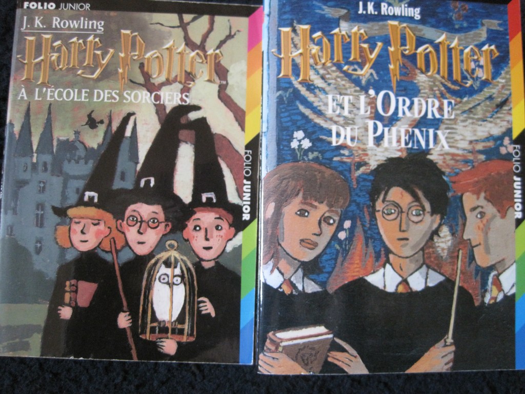French editions of Harry potter