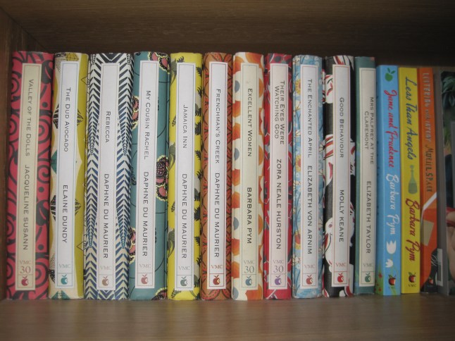 A shelf of books