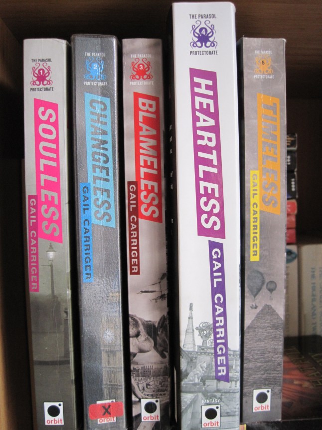 The Parasol Protectorate books