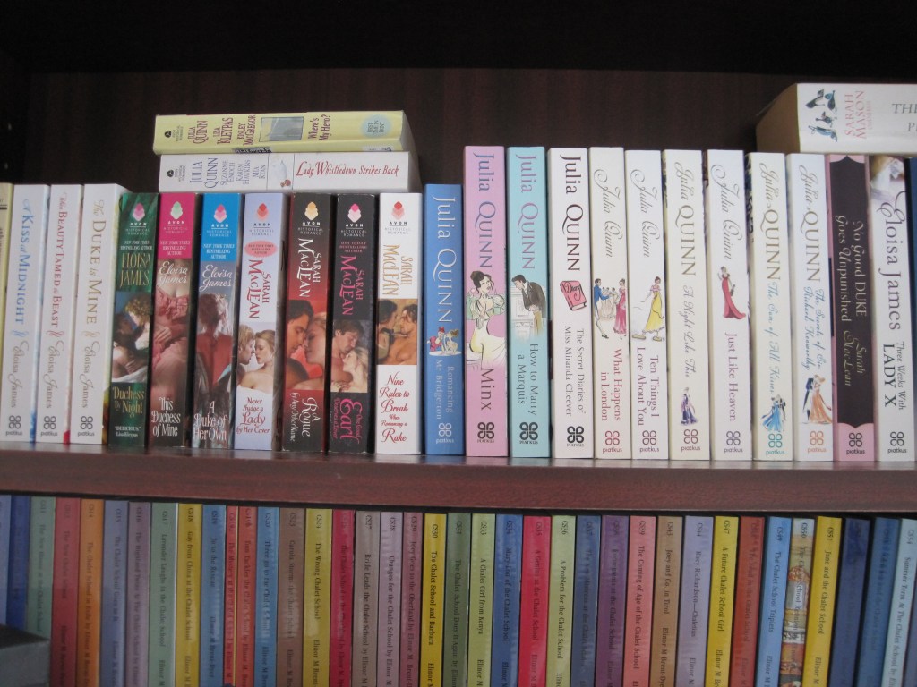 Romance paperbacks