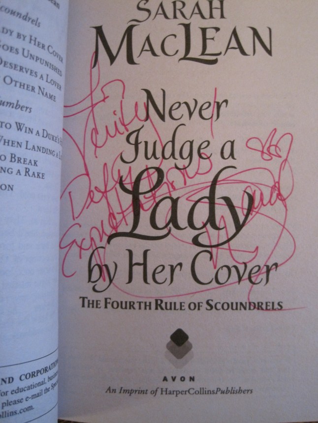 Never Judge a Lady by Her Cover