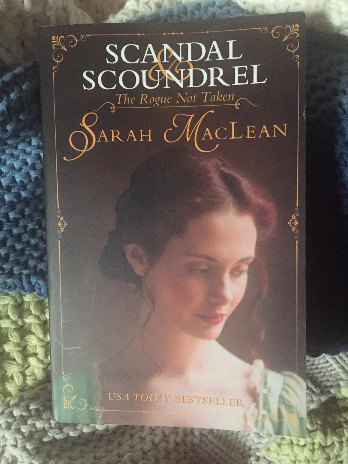Paperback copy of The Rogue Not Taken