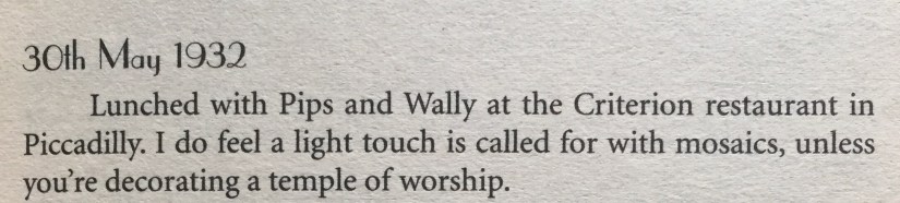 A quote from Gone with the Windsors