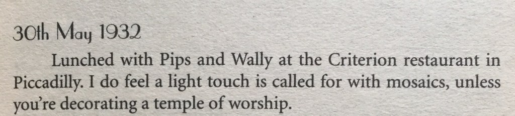 A quote from Gone with the Windsors