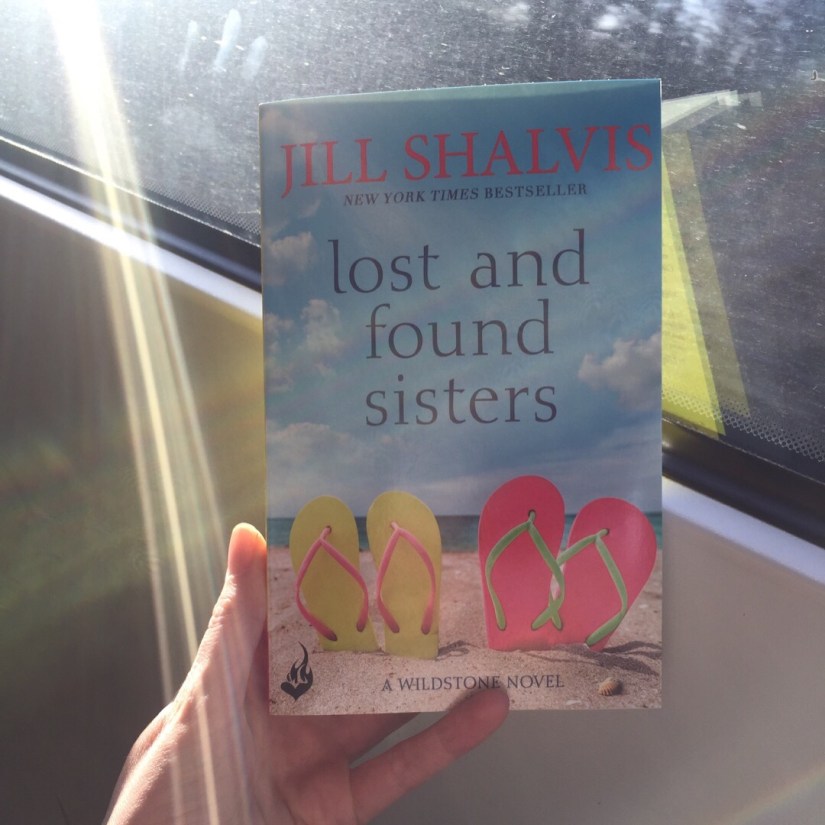 Paperback copy of Lost and Found Sisters