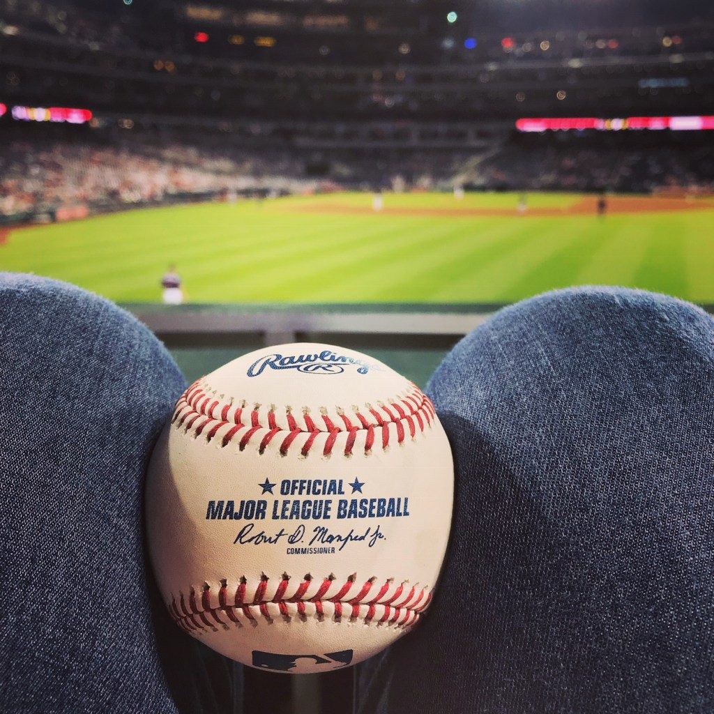 My game day baseball