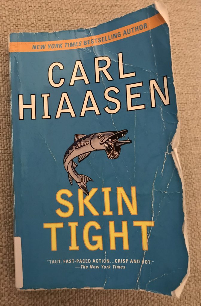 One well-loved library copy of Skin Tight