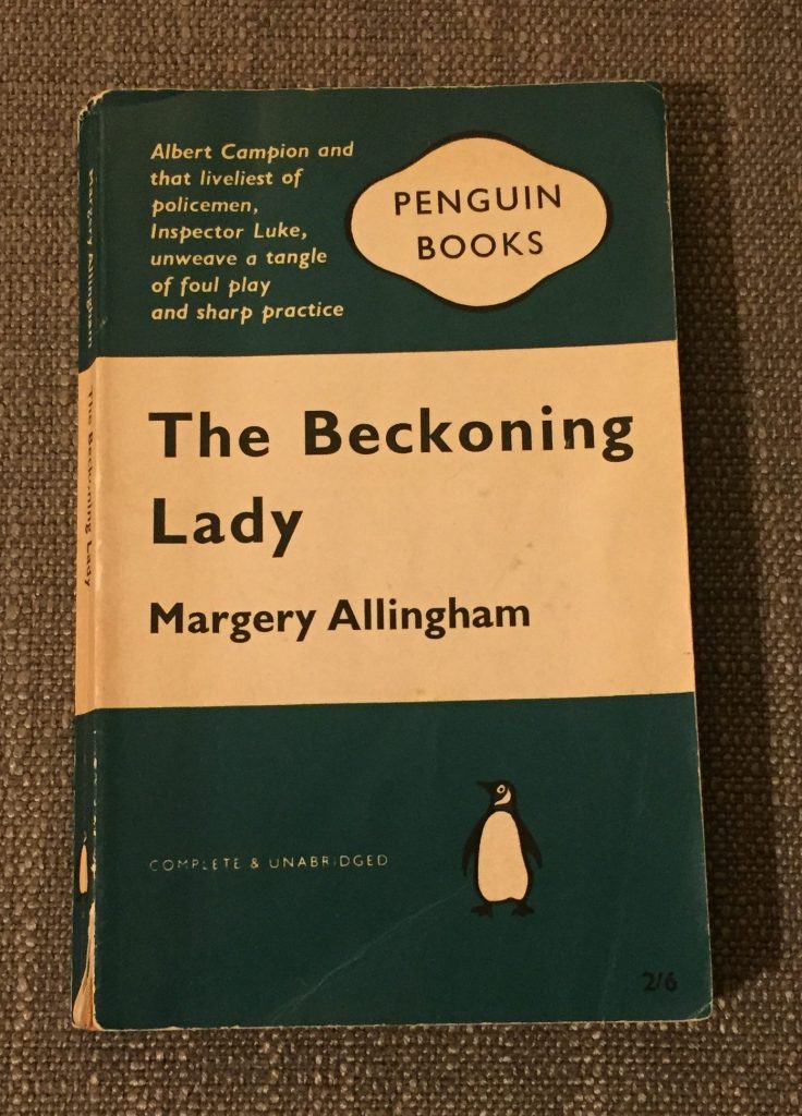 Old Penguin copy of The Beckoning Lady