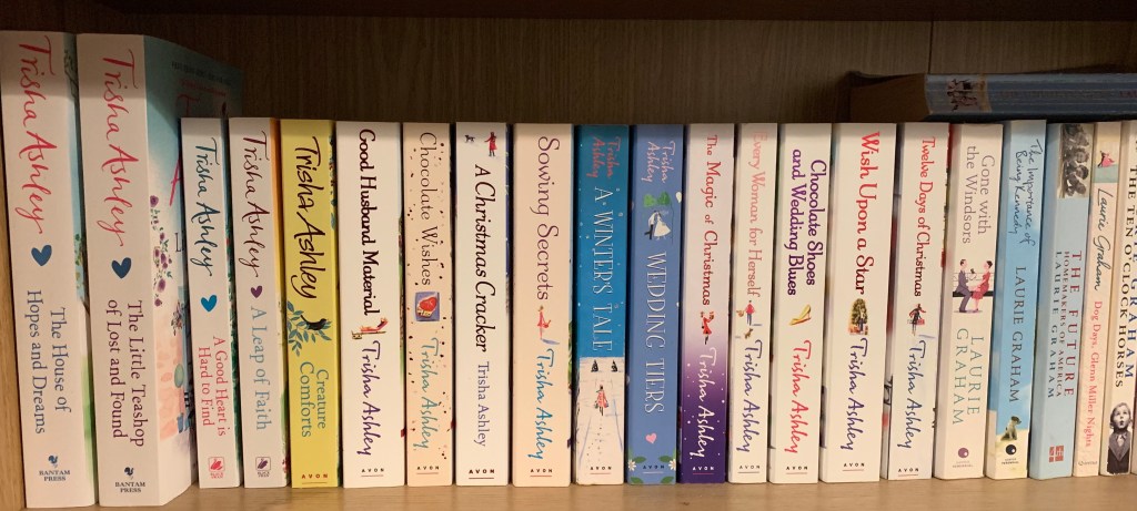 The Trisha Ashley collection - next to the Laurie Graham collection