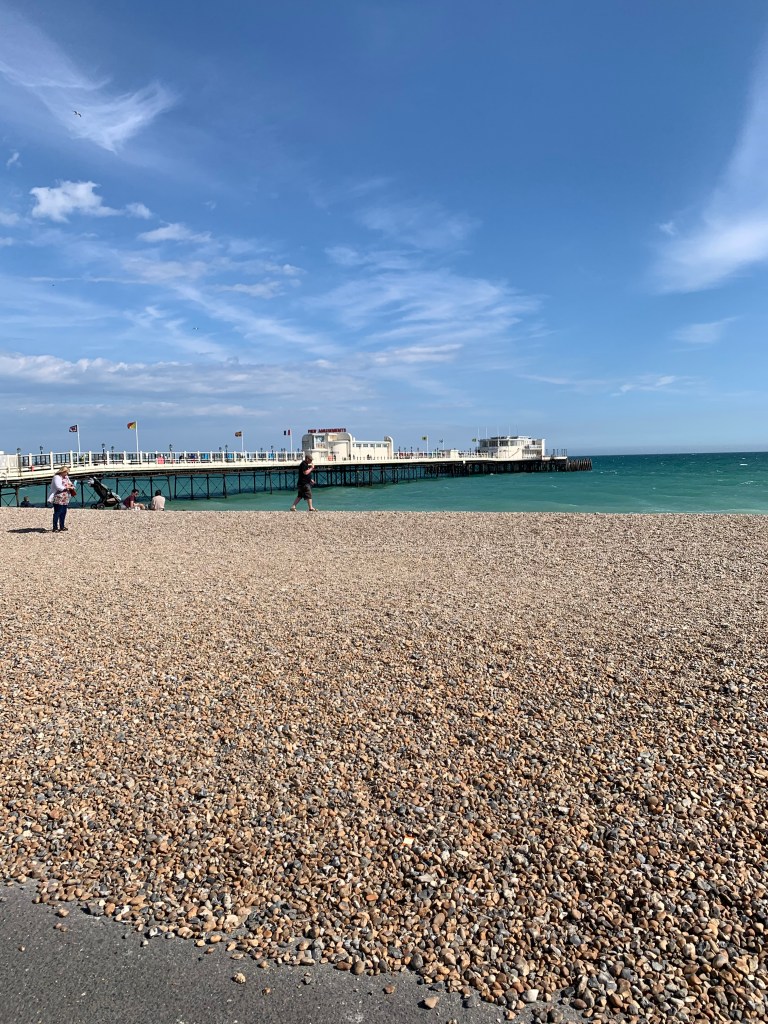 Worthing Pier and the beach