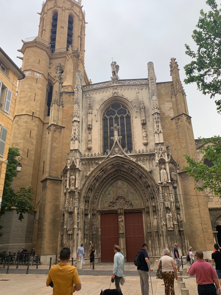 Aix-en-Provence cathedral front