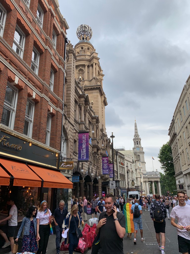 St Martins Lane in London