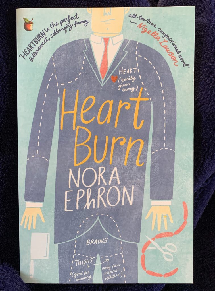 paperback copy of Heartburn by Nora Ephron