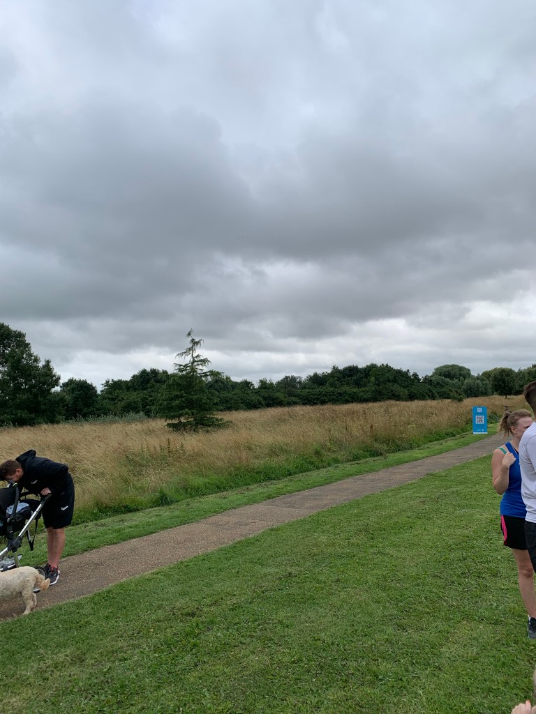 A park on Saturday morning