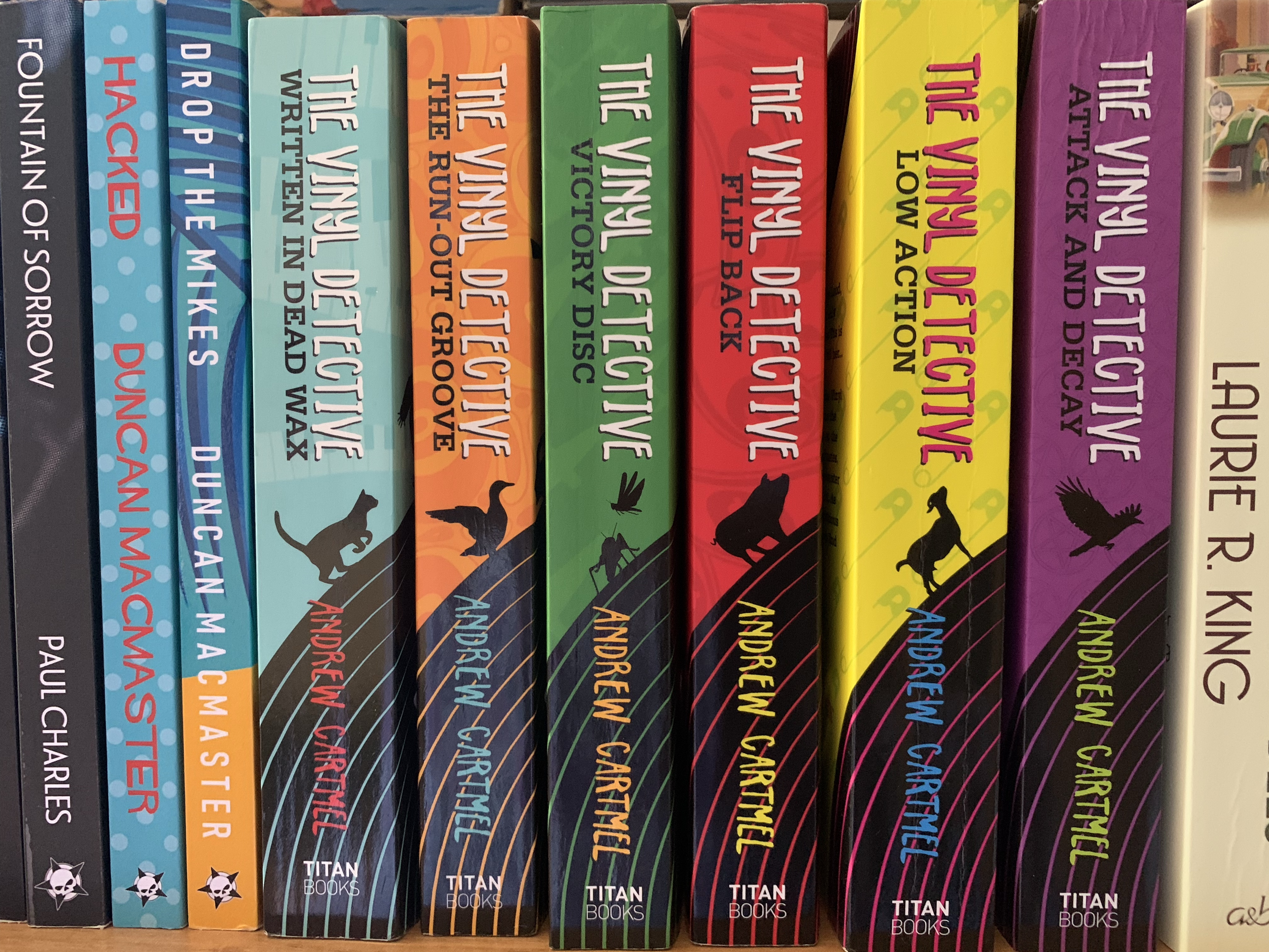 Series I Love: The Vinyl Detective – Verity Reads Books (lots of them)