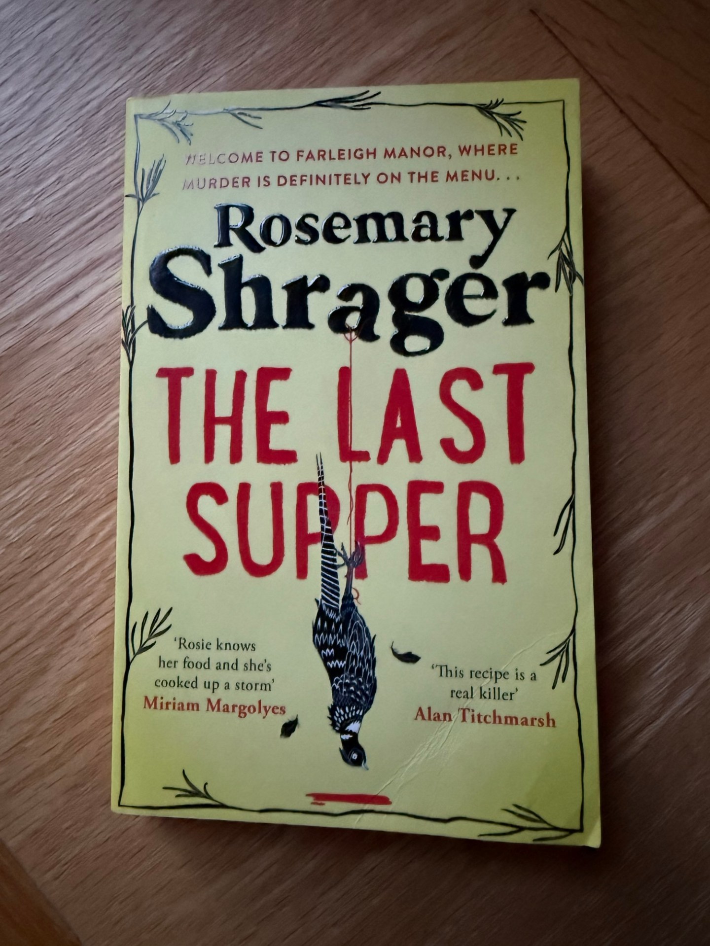 Book of the Week: The Last Supper – Verity Reads Books (lots of them)