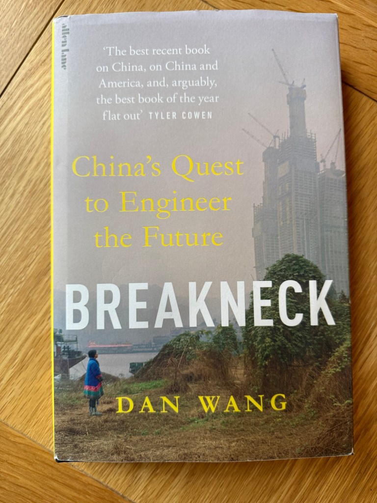 hardback copy of Breakneck